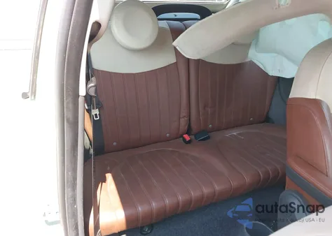 2013 Fiat 500C Lounge z USA, uszkodzony, nr VIN 3C3CFFER3DT536623